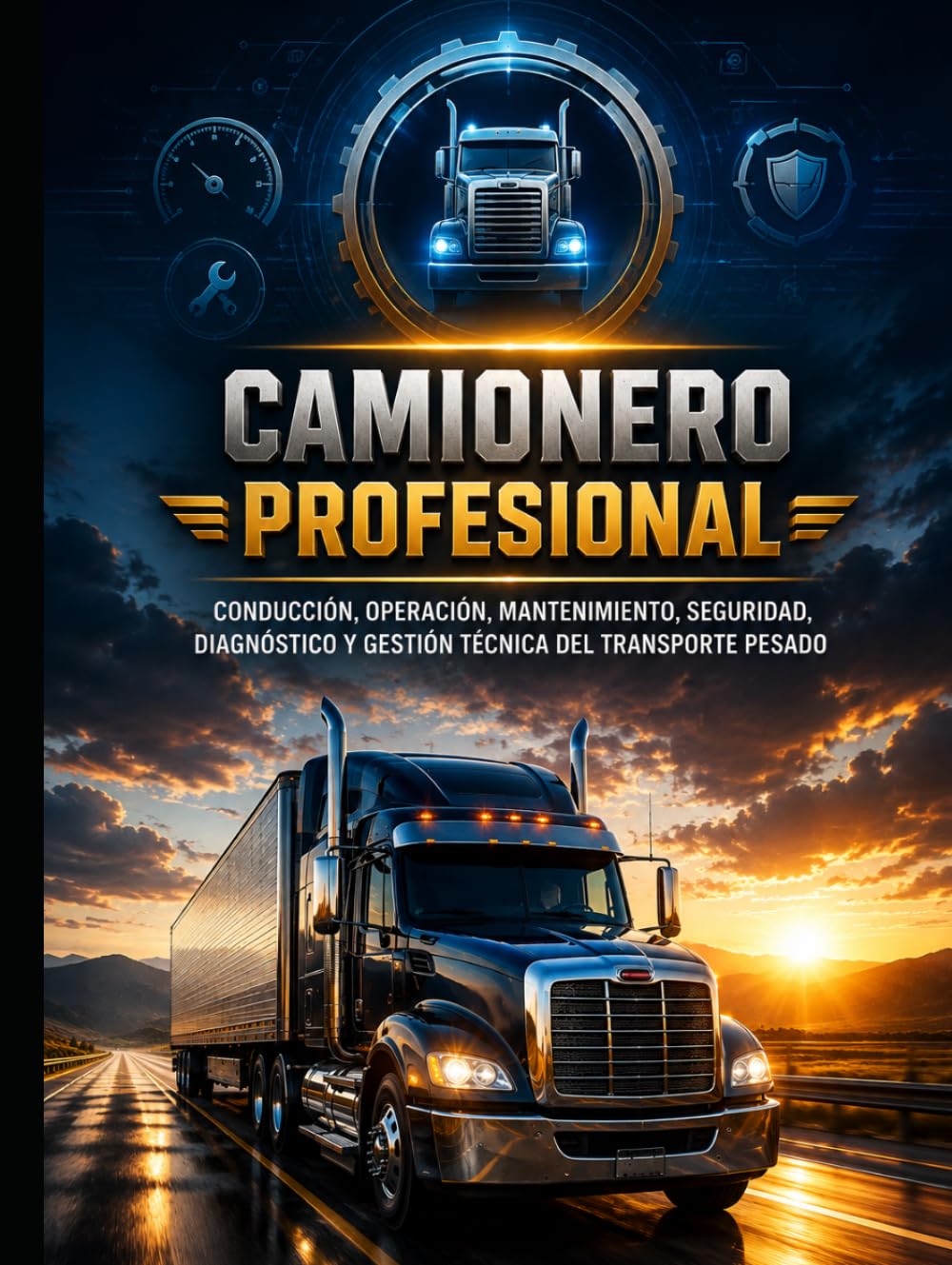 CAMIONERO PROFESIONAL: Conducción, operación, mantenimiento, seguridad, diagnóstico y gestión técnica del transporte pesado