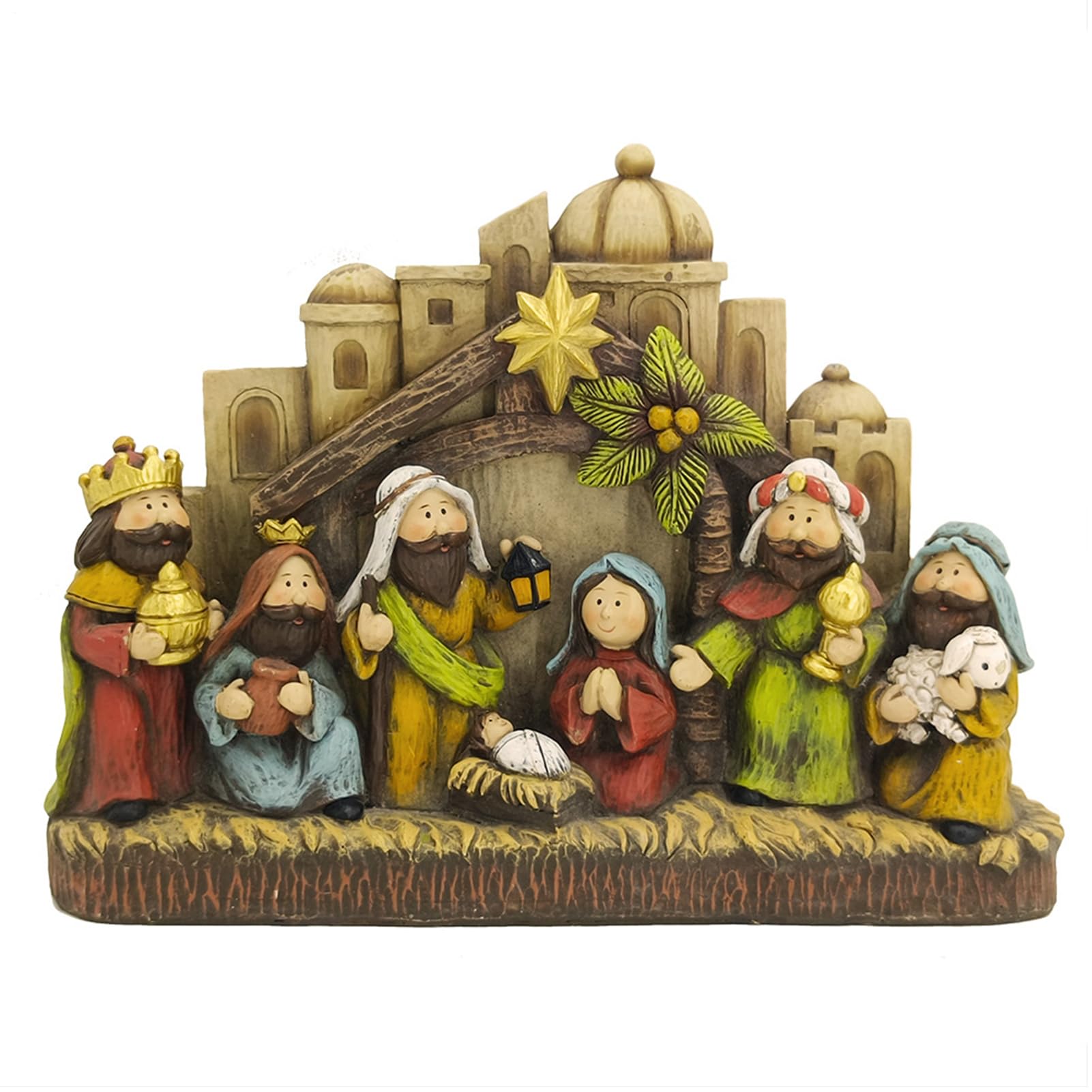Genérico Conjuntos de Natividad, Belén de Navidad - Figura de Escritorio