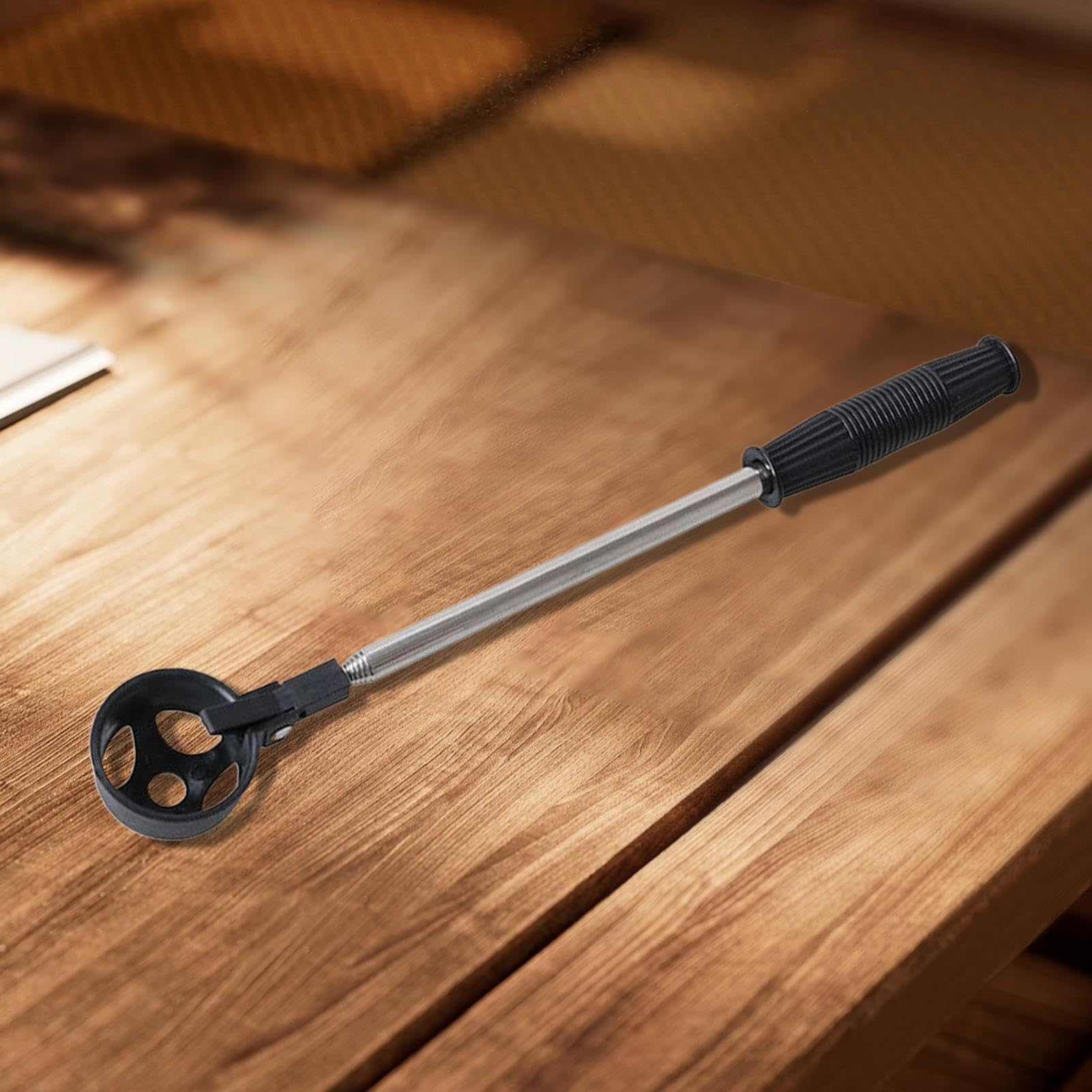 Pinzas para huevos – Recogedor extensible para huevos y nueces – Acero inoxidable para jardín, patio, gallinero, cocina