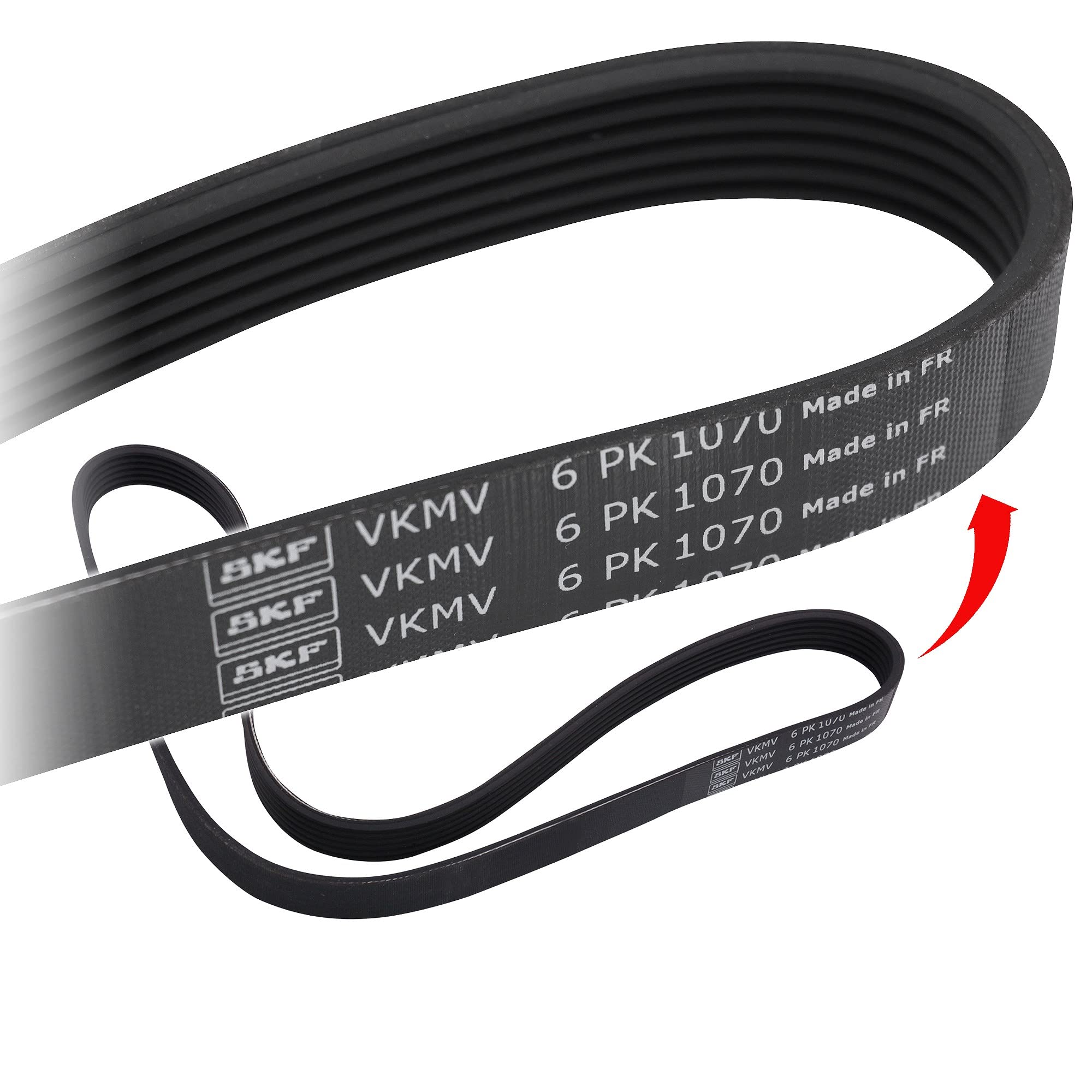 SKF VKMV 6PK906 Cinghia Servizi Cinghia Poly-V Cinghia