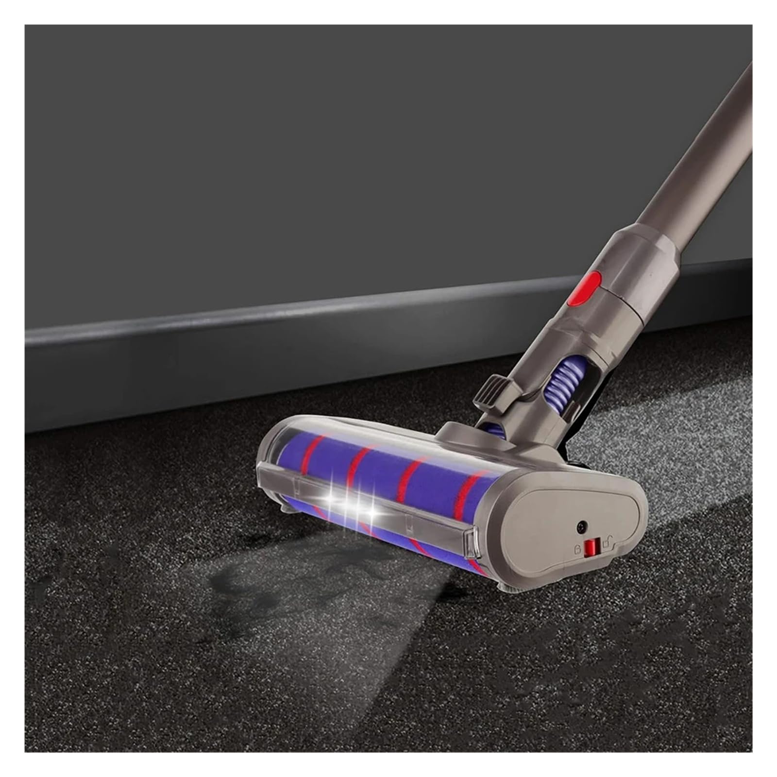 Testina Di Ricambio for Spazzola for Pulizia A Rullo Morbido, Accessori for Spazzole for Pavimenti, Compatibile Con Dyson, Serie V7 V8 V10 V11 V15 Con Testina Di Pulizia A Sgancio Rapido