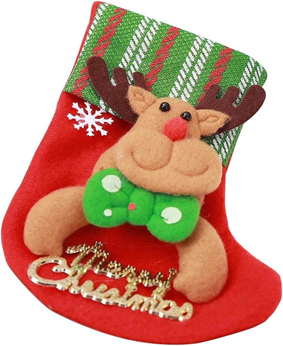 Christmas Stocking,Skeleton Sicks Gift Candy Small Socks Gift Bag Boutique Bag Decoration Christmas Skeleton Sicks (Color : H, Size : One Size)