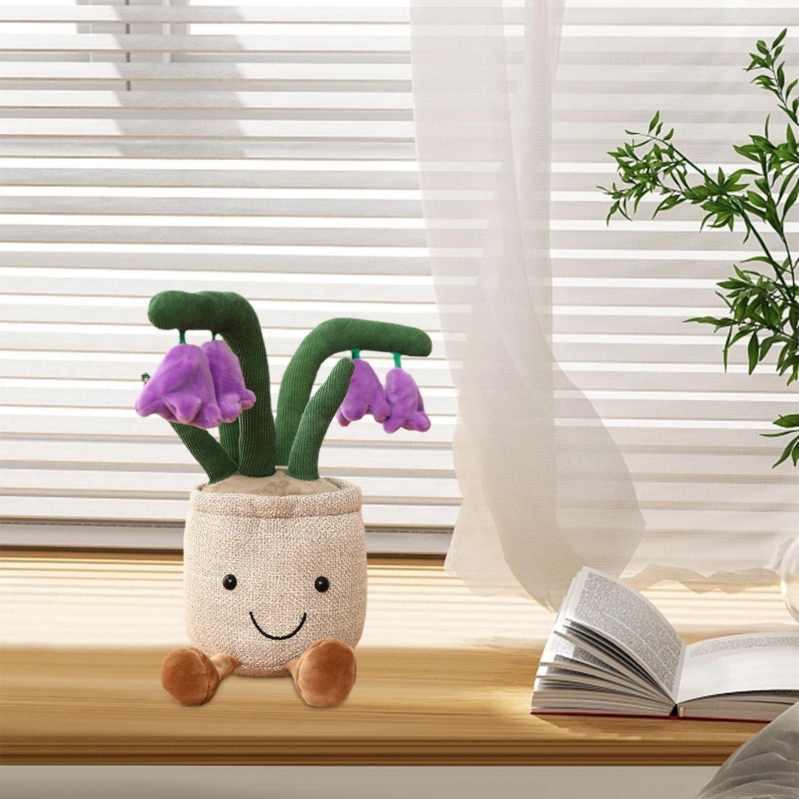 Amazon.co.jp: 植物のぬいぐるみ - ブルーベルフラワーぬいぐるみ