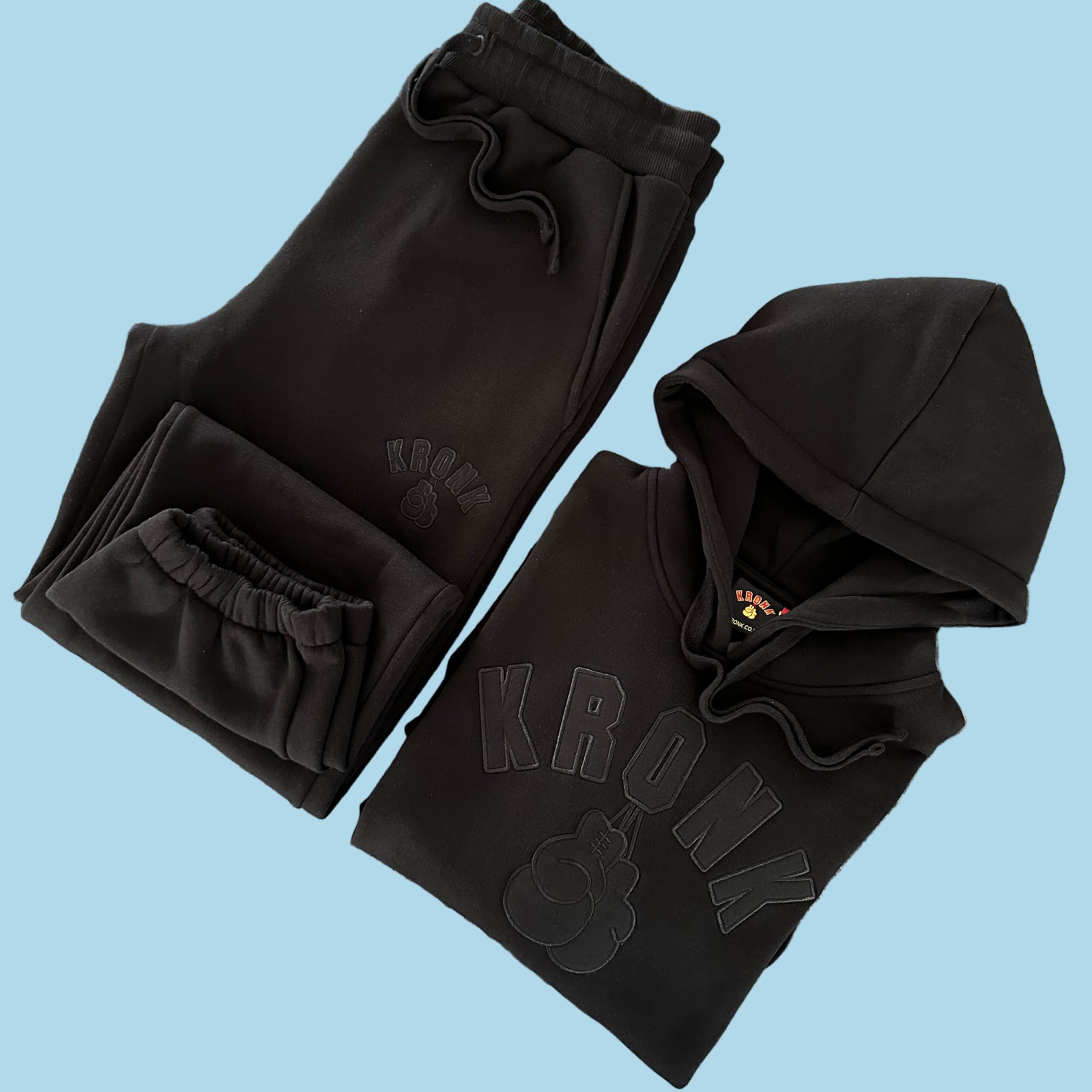 Kronk Detroit Applique Felpa Uomo Regular Fit
