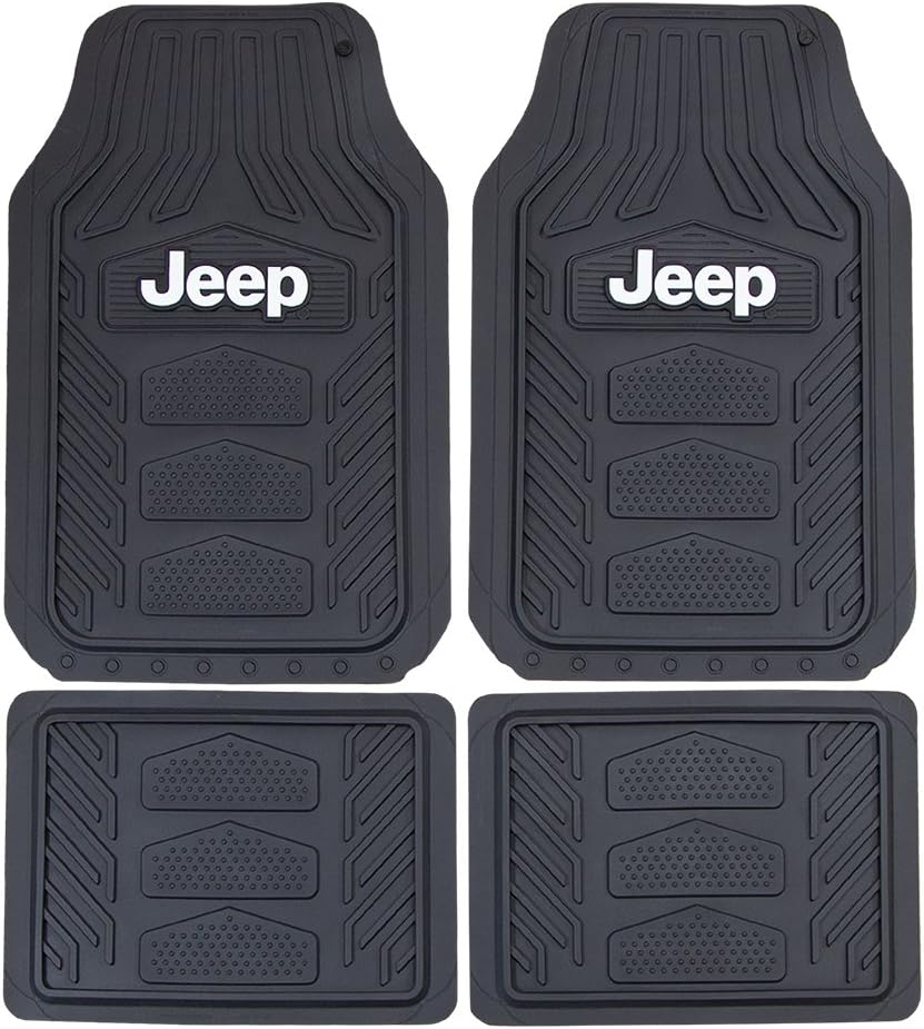 Plasticolor 001668R01 Jeep Weatherpro 4 Parça Paspas Seti, Siyah