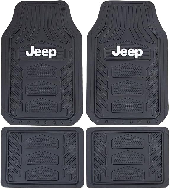 001668R01 Floor Mat Jeep Weatherpro 4 Piece Set