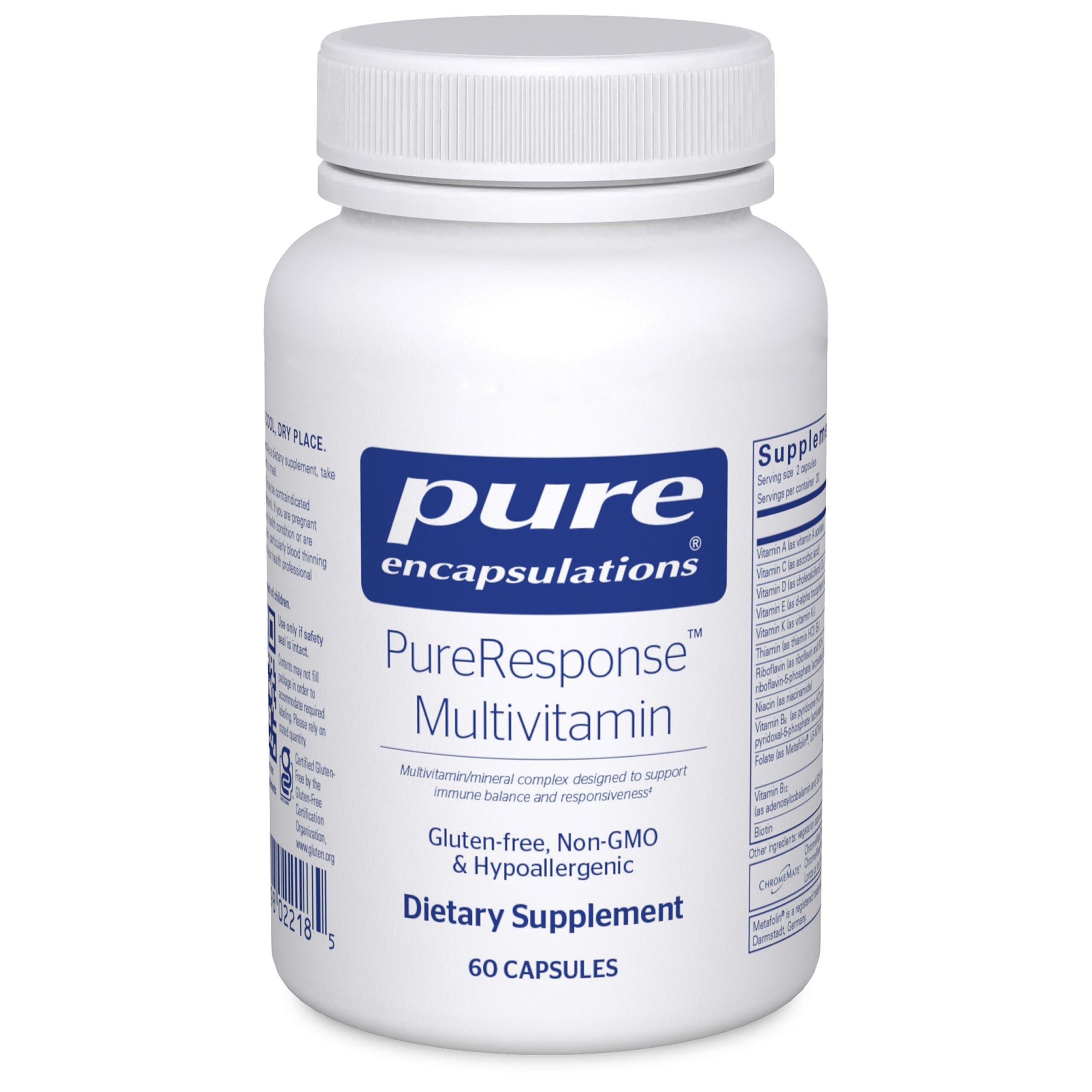 PureResponse Multivitamin | Support for Immune Balance and Responsiveness | 60 Capsules