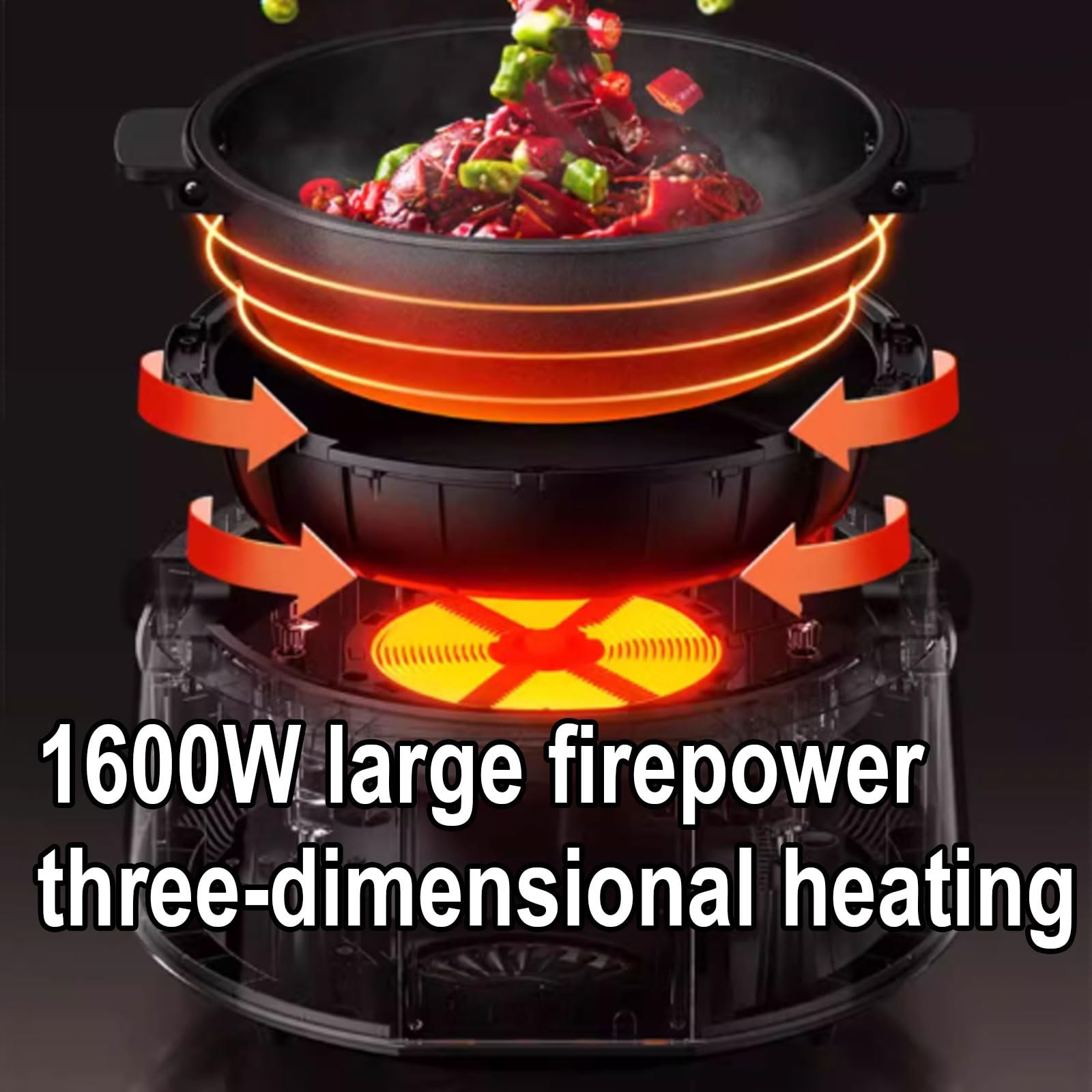 Robot De Cocina con Panel De Control Táctil Y Función De Paleta Agitadora Giratoria De Doble ala 38 * 33,5 * 21,6 CM Procesador De Alimentos Comercial 3,5 L, 220 V