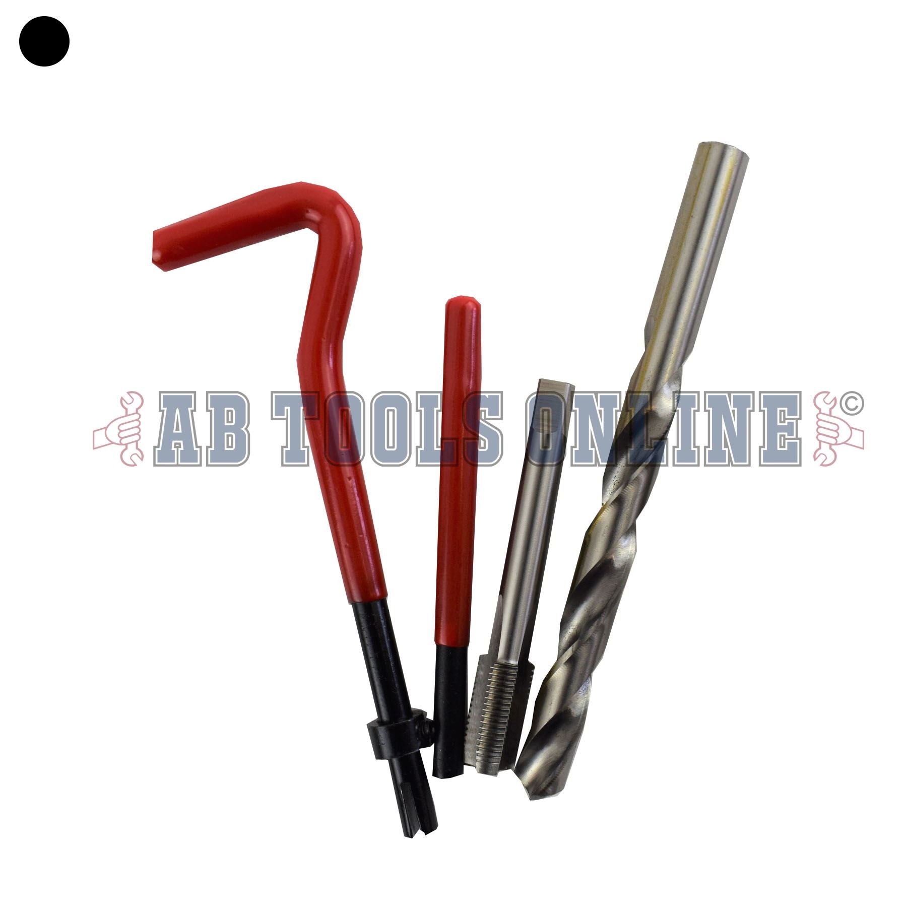 AB Tools-Unithread 19 cm x 20 UNF Imperial zestaw do naprawy kranu Helicoil uszkodzone nici zestaw 14 szt.