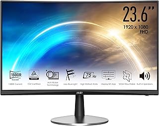 MSI Pro MP242C Monitor Profesional Curvo 23.6