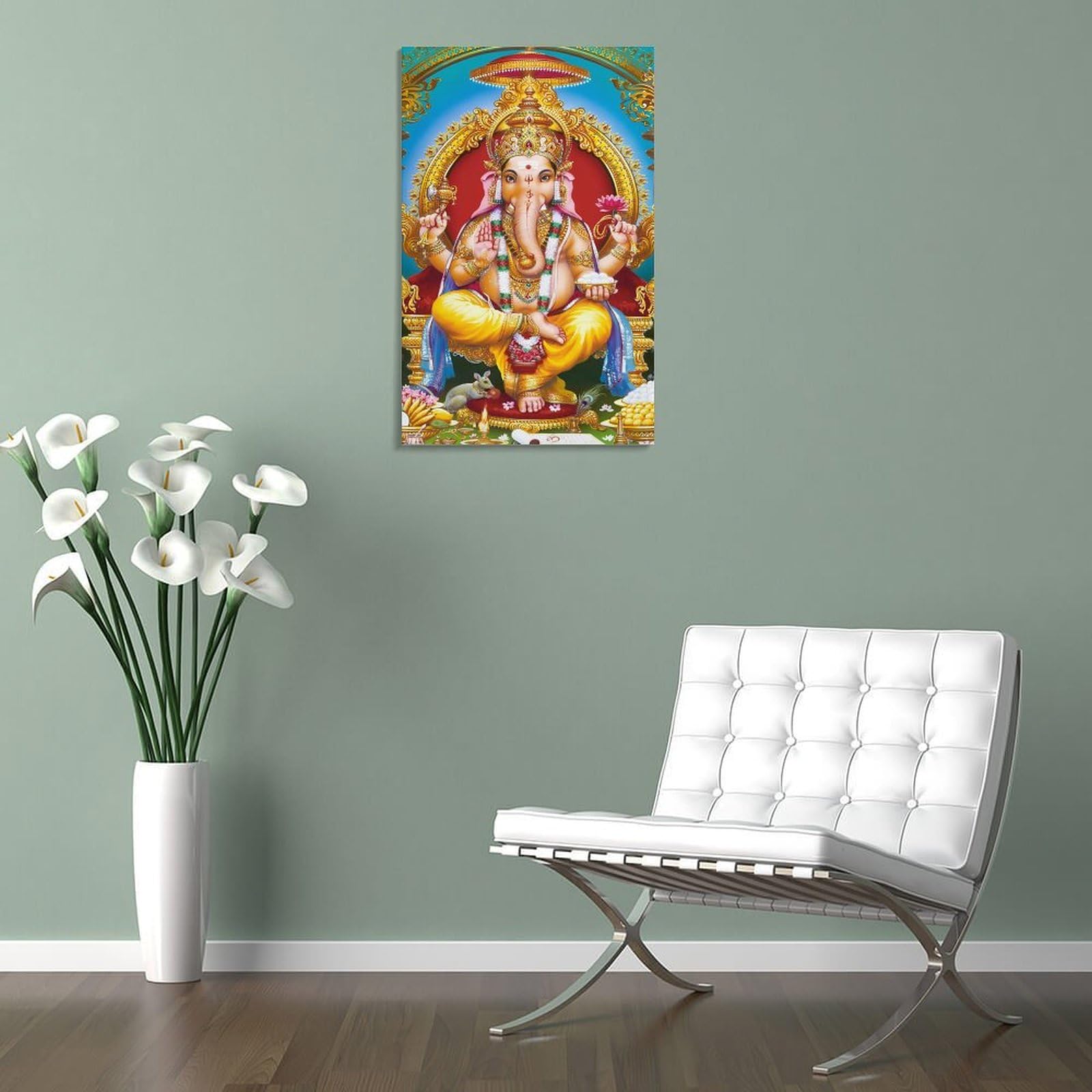 Amazon.co.jp: ヒンドゥー教 Ganesha 象頭の神 インドの神々ガネーシャ