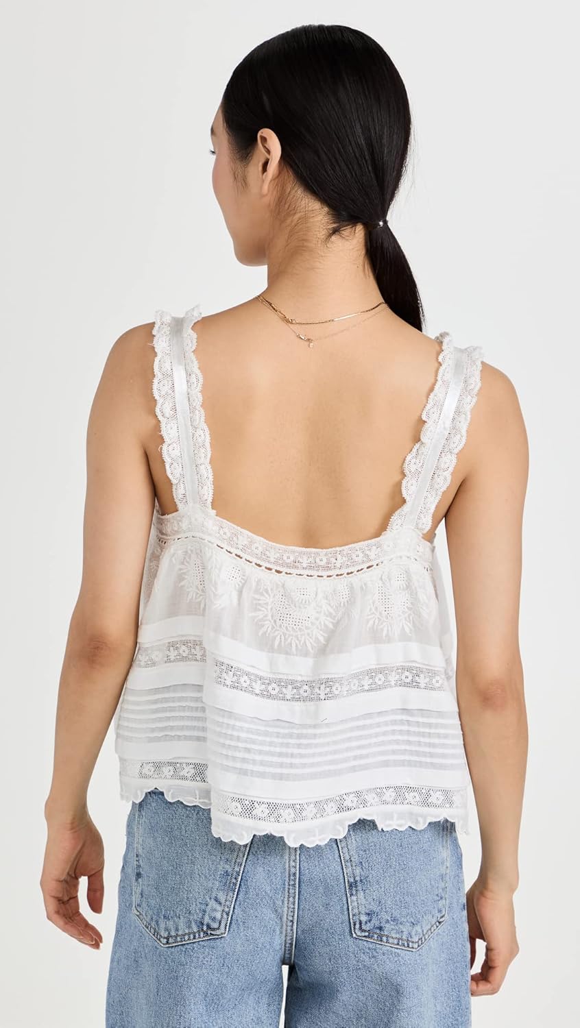 LOVESHACKFANCY Women's Sully Top - Image 3