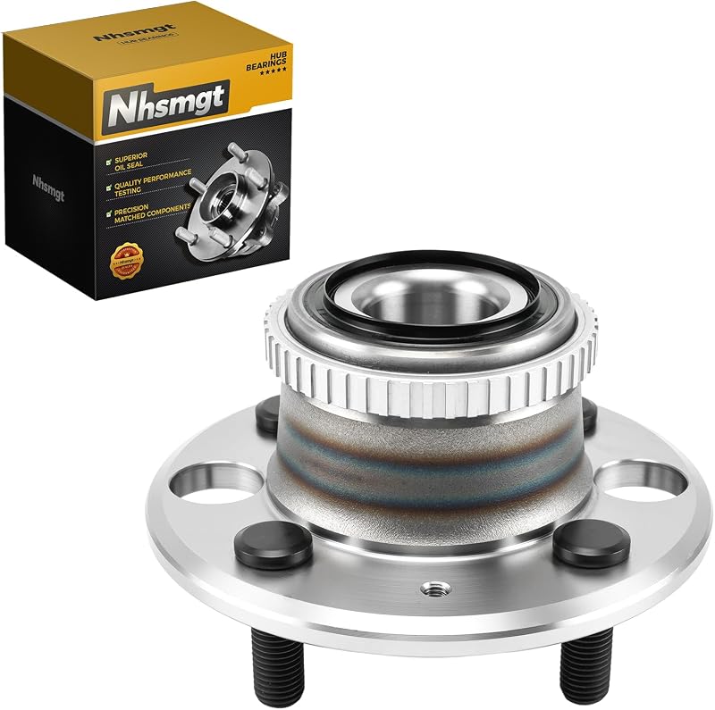 Cubo com rolamento de roda traseira Nhsmgt 513105 para Honda Civic, Acura Integra e Civic Del Sol VTEC – 1 unidade