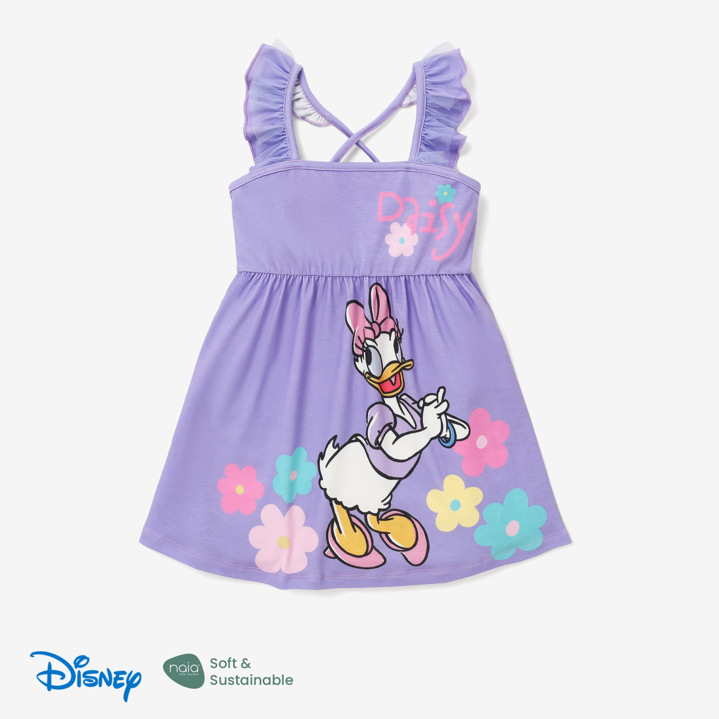 Disney Minnie Mouse Mädchen Sommerkleid gestreift 2-6 Jahre