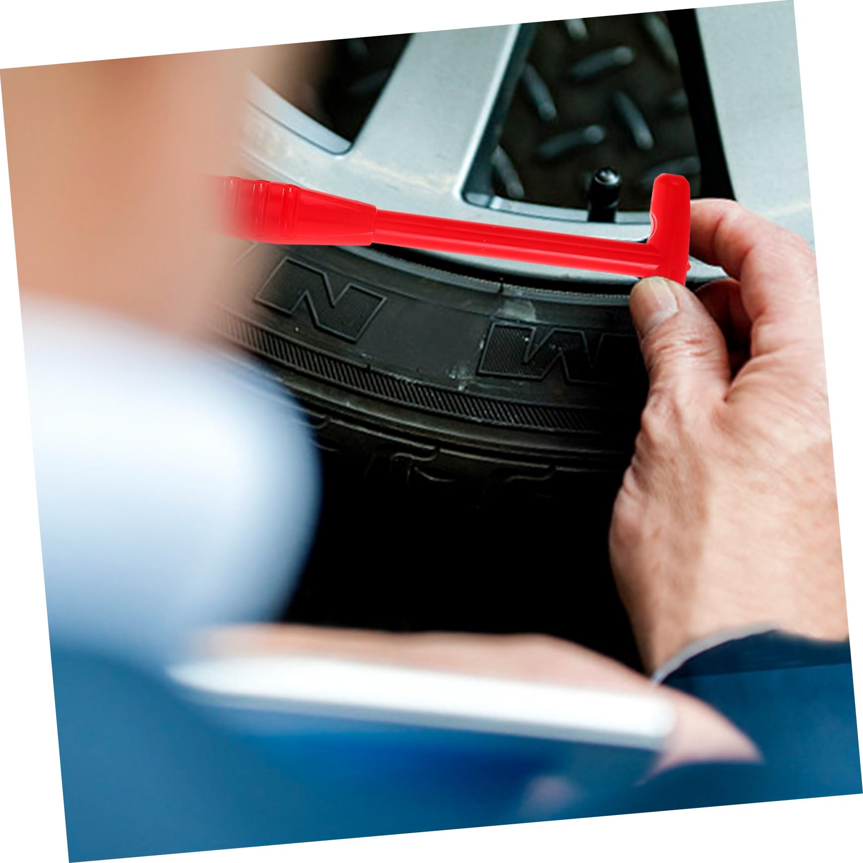 Ciieeo 4 Sätze Ventilabzieher Ventilschaftabzieher Autoreparaturwerkzeug Ventilkernwerkzeug Ventilstammwerkzeug Reifenventil Ventilstiel Kernzieher Ventilschaftentferner Stahl 2 Stück * 4