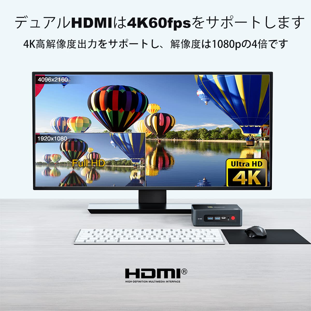 Amazon.co.jp: Beelink U59 ミニ PC、第 11 世代インテル 4Core