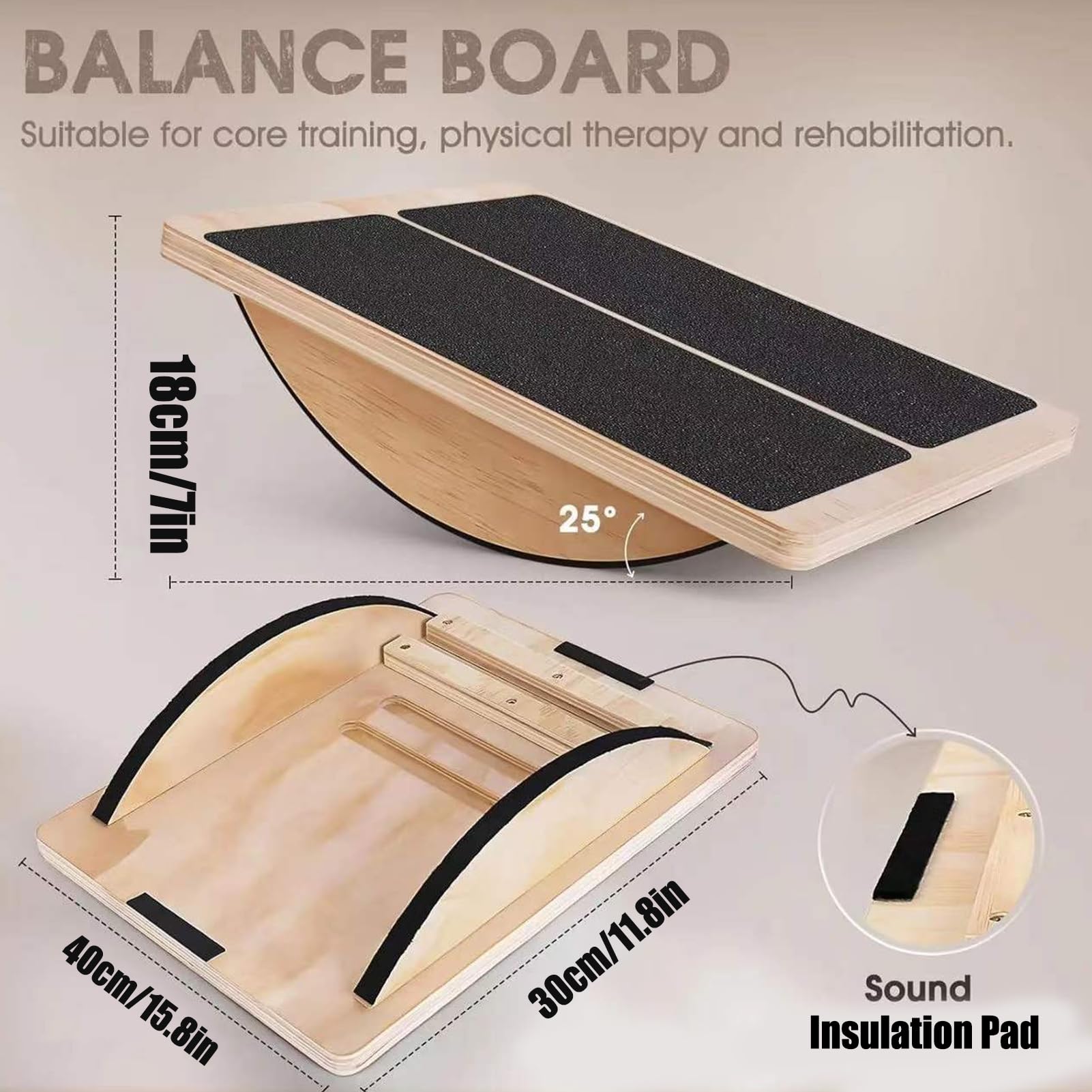 Tabla de entrenamiento inclinada para tobillos, tabla de ejercicios de