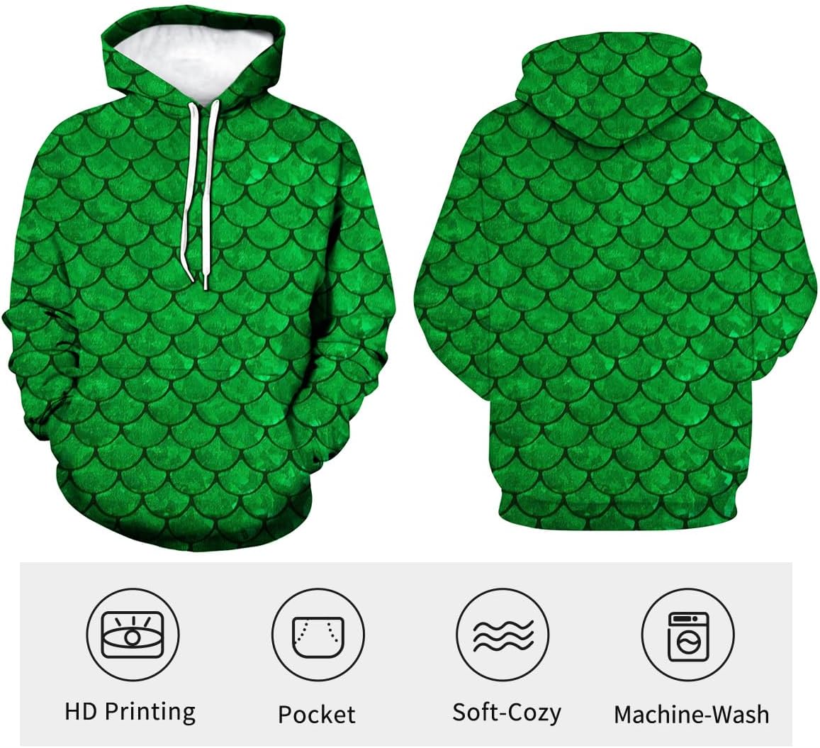 Novelty 3D Printed Hoodie Funny Graphic Sweatshirt - Image 3