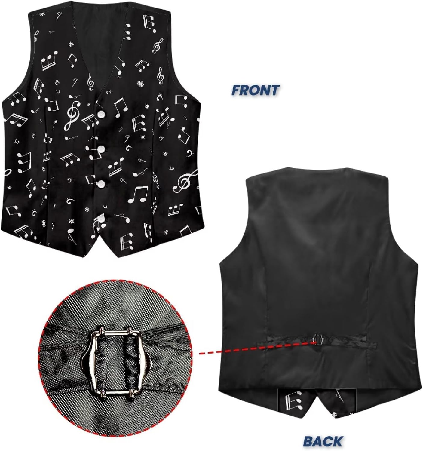 Men's Holiday Suit Vest Lightweight Waistcoat Slim Fit Jackets V Neck Button Down Vest for Festivals