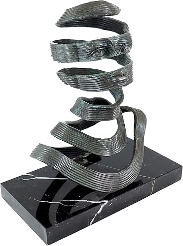 Miniatura 9 de Kunst & Ambiente - Arte Contemporáneo Escultura de Bronce - El Camino de la Cara - Firmado por Milo - Estatuas en Venta - Figura decorativa - Figura