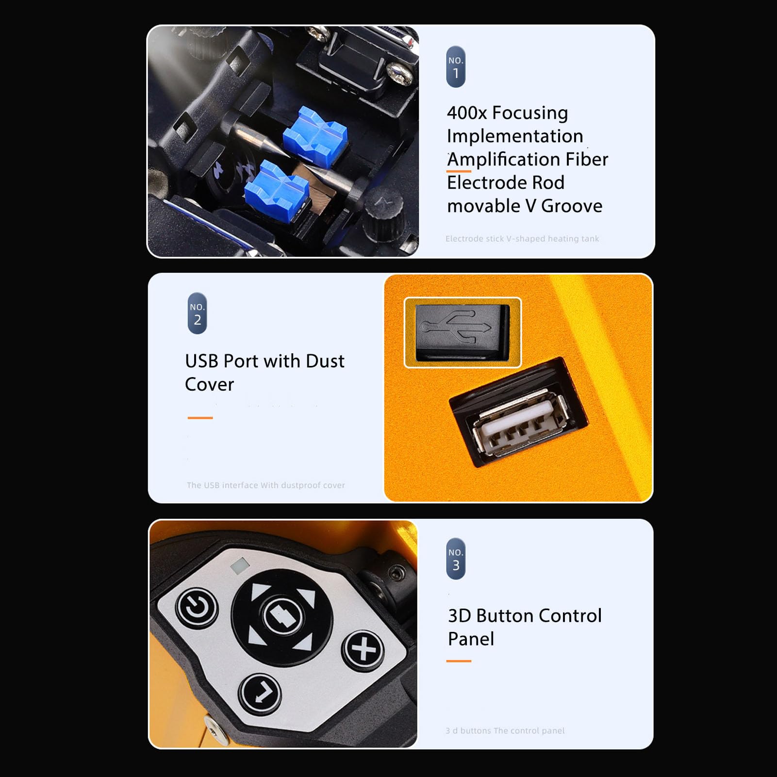 Giuntatrice Automatica Per Cavi Ottici FTTH - Con Schermo LCD 5 Pollici, Compatibile Con Varie Fibre | Spina Europea - Foto 11