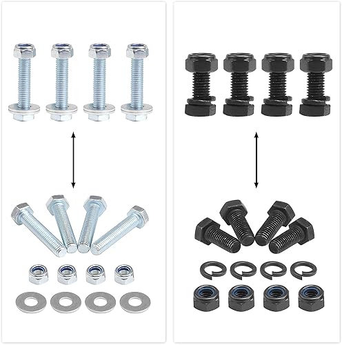 Miniatura 5 de Roykaw Kit de cinturón de seguridad para carrito de golf, universal, compatible con EZGOClub CarYamaha, soporte integrado incluido, 2 cinturones de