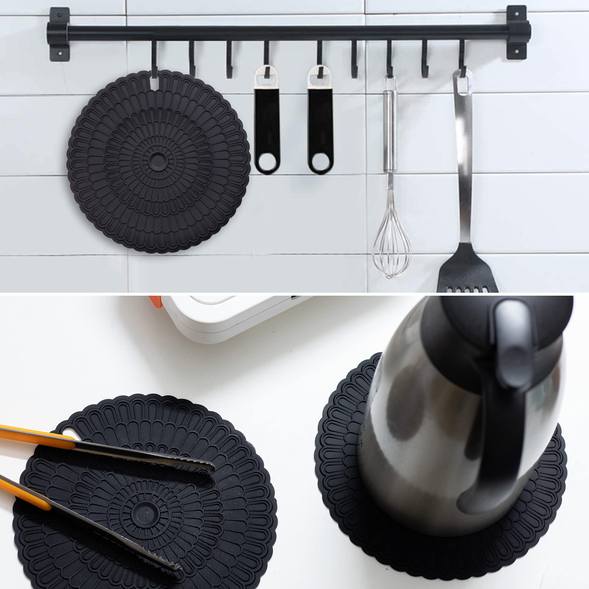 Dessous De Plat En Silicone Pour Plats Chauds, Succulentes