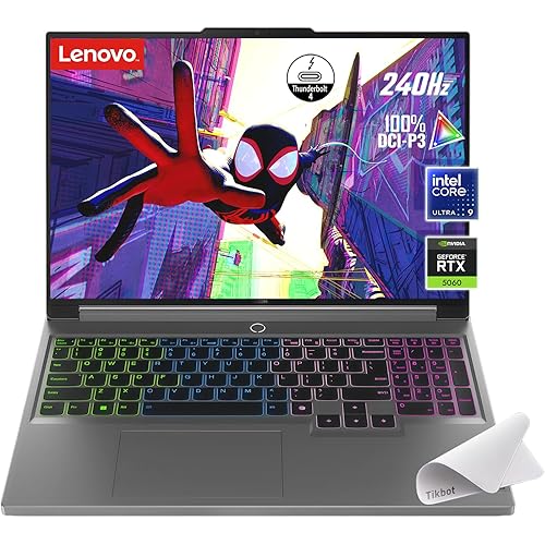 Lenovo Legion 5i 16" Gaming Laptop - Intel Core Ultra 9 275HX - GeForce RTX 5060 - WQXGA (2560x1600) - Windows 11 Pro-W/Mouse pad (64GB RAM | 2TB PCIe SSD+pro)