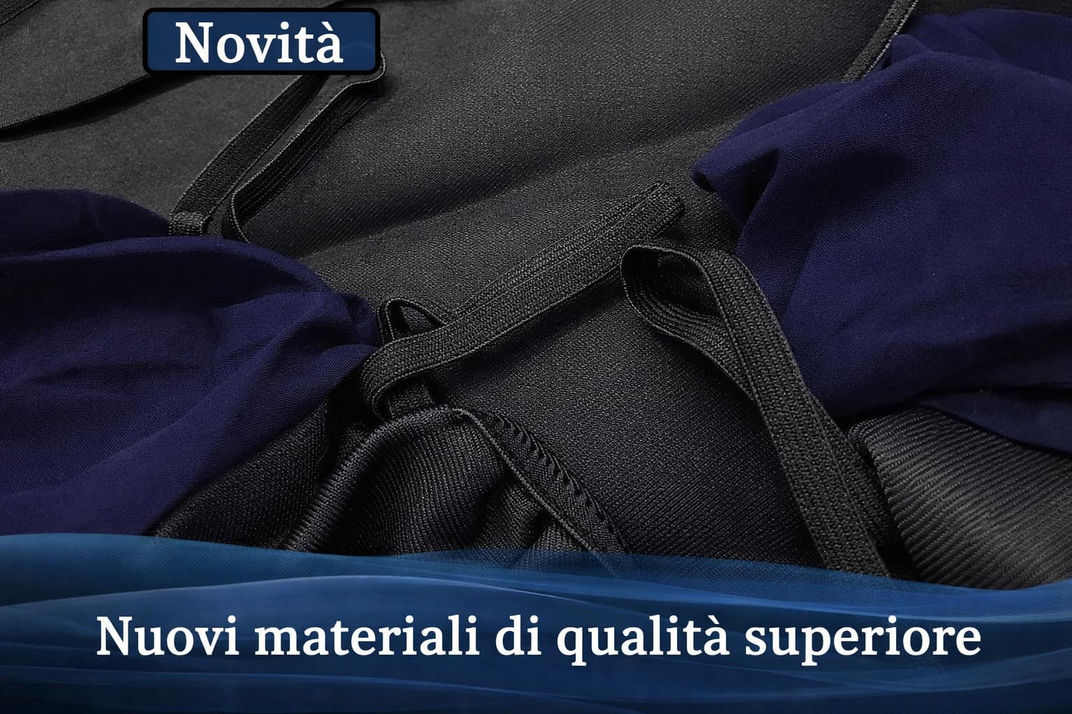 Coprisedili Anteriori Compatibili Per Panda Set Sedili in Tessuto Protezione Lavabili Nero