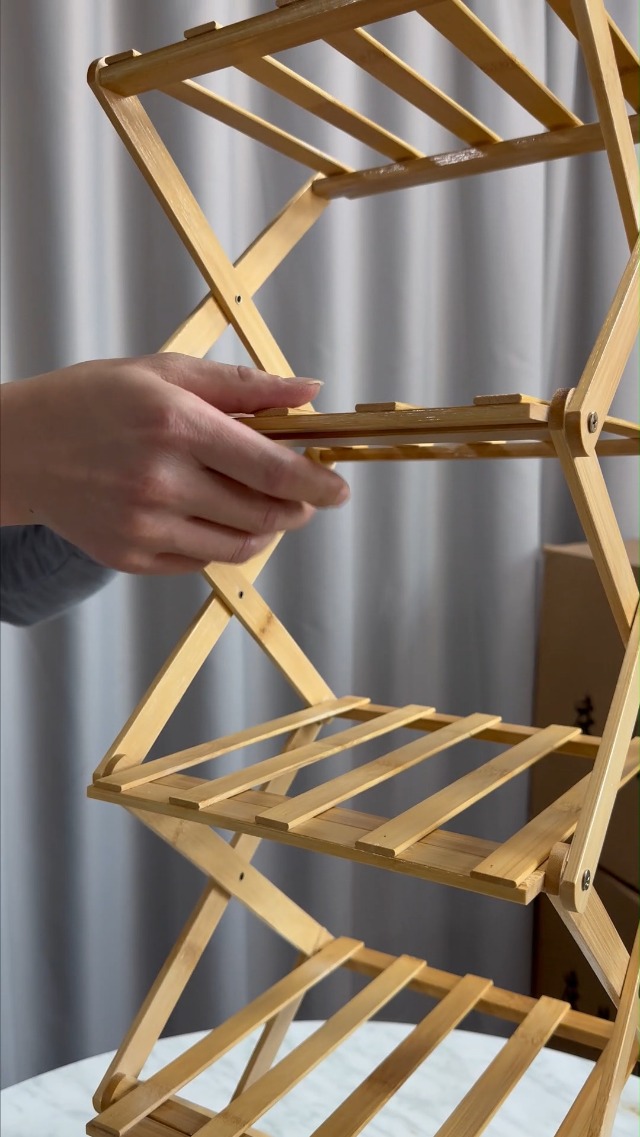 Amazon.com: YYW Bamboo Shoe Rack for Entryway,Installation-Free