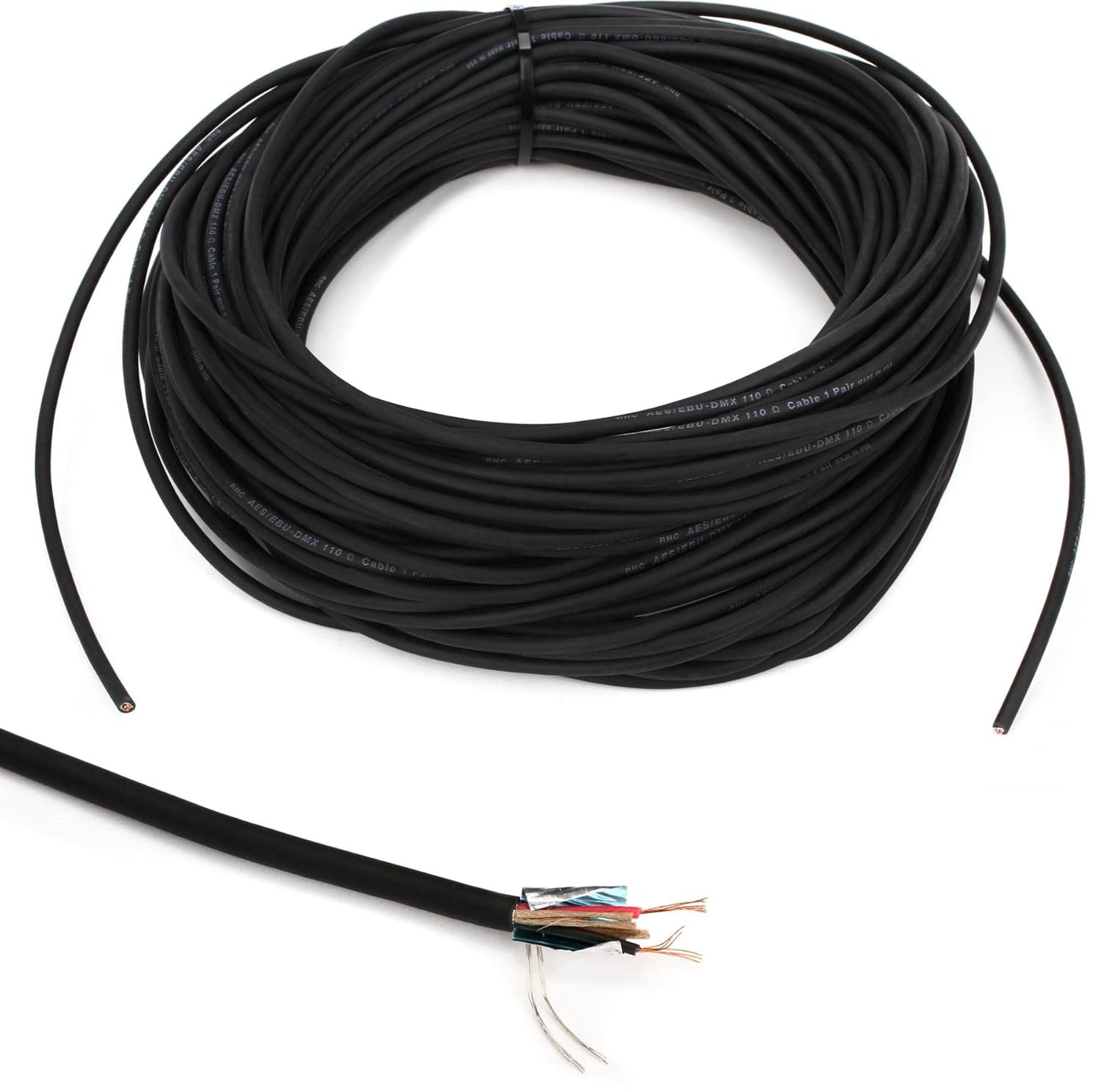 Pro Co DMX-1PR Bulk 3-pin DMX Wire - 150 Foot