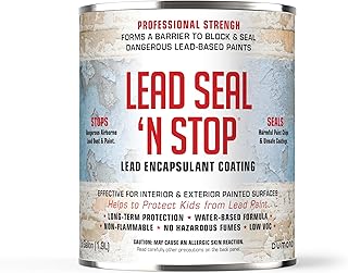 Dumond Lead Seal 'n Stop Lead Encapsulant Coating, Stops and Encapsulates Interior and Exterior Lead Based Paints, Long Term Protection for Your Entire Family, 1/2 Gallon