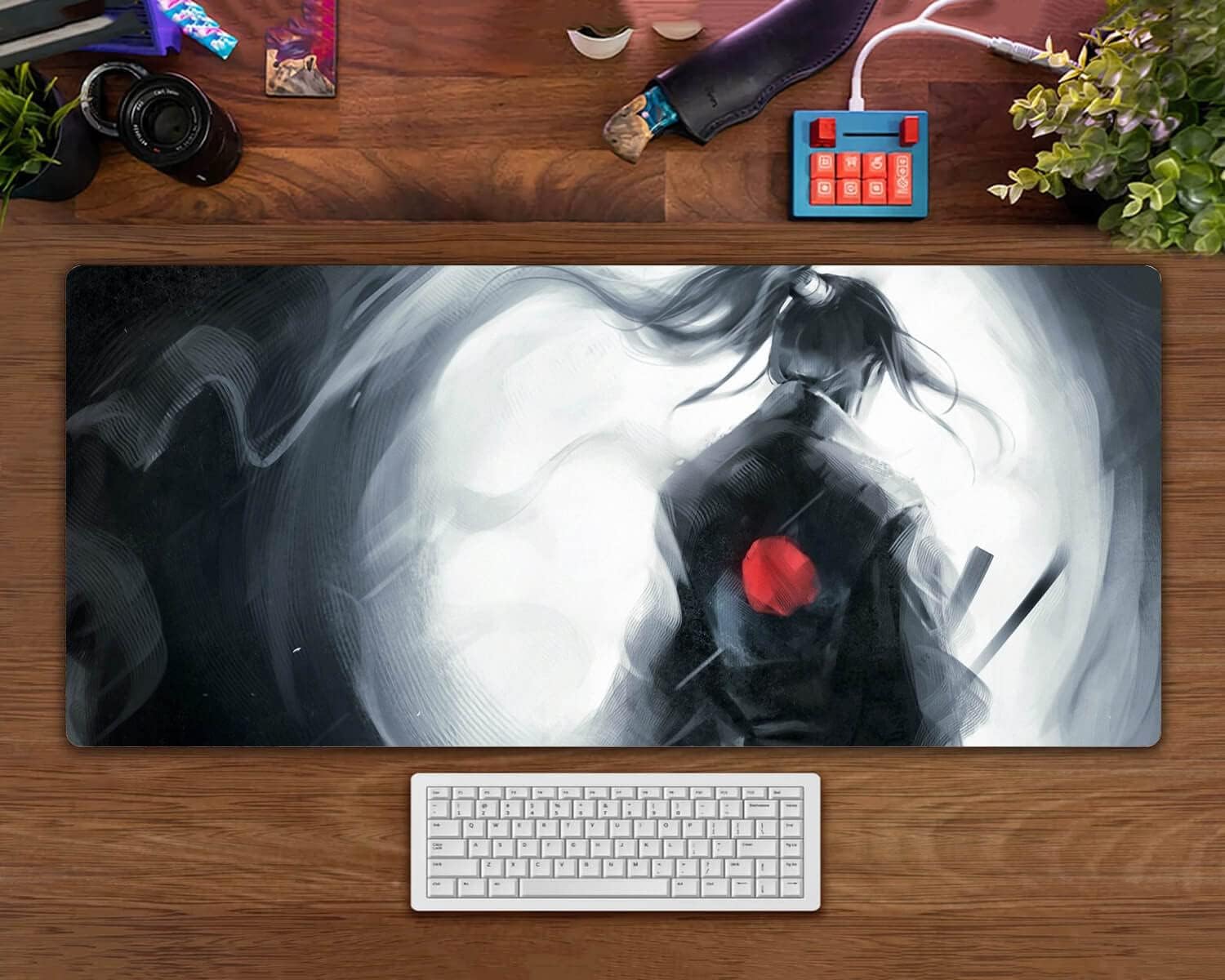 Sun Gaming Desk Mat, Personalized Ultra Large Professional Mouse Pad Non-Slip Stitched Edges Computer Mouse Mat 40x80cm