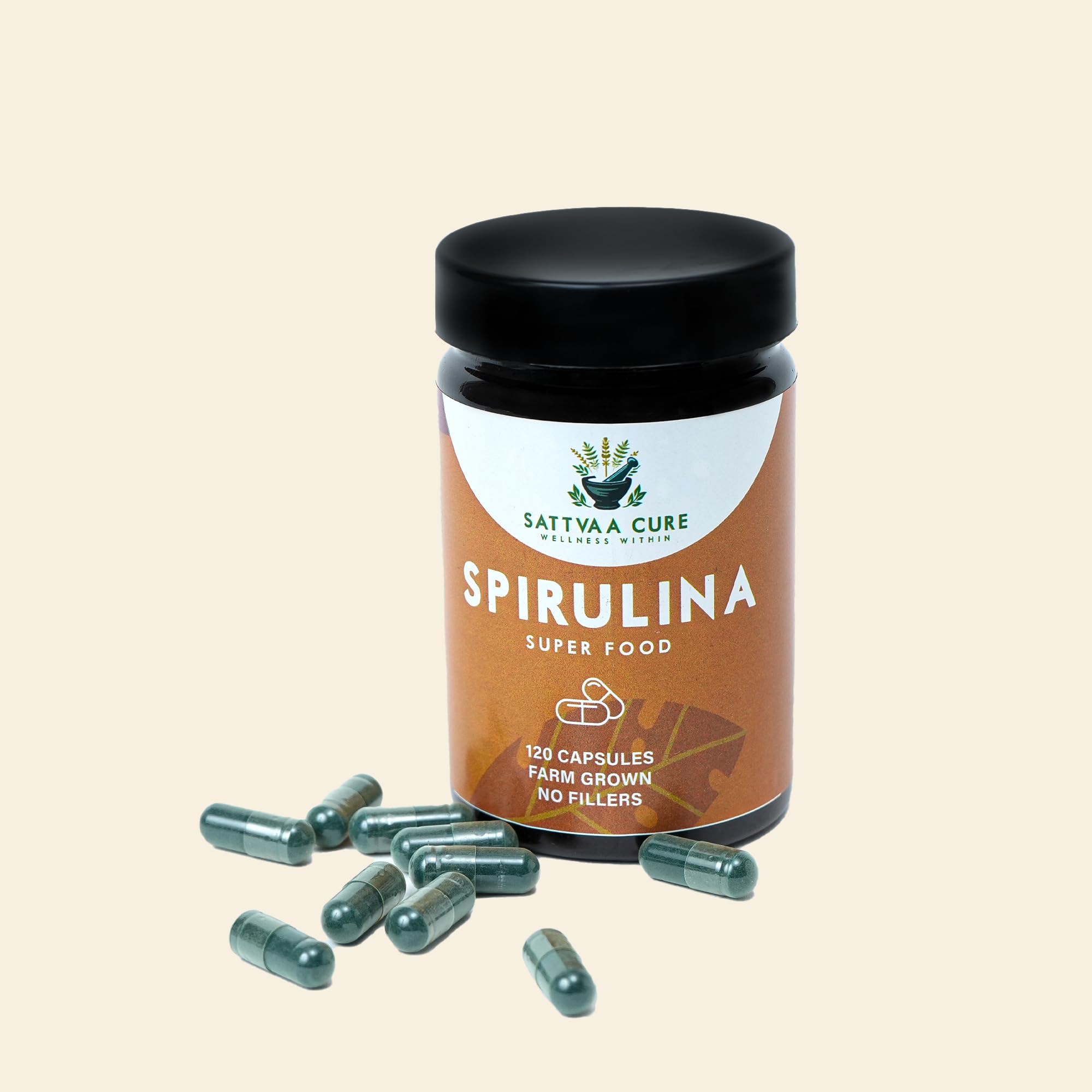 100% Organic Spirulina Tablets | 120 Tablets | Immunity, Energy & Detox Support | Rich in Protein & Antioxidants | No Preservatives & Pesticides — Amazon image 5