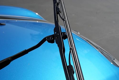 Miniatura 3 de TuningPros WBMJ-P19 - Limpiaparabrisas con marco de metal, 19 pulgadas (18.701 in), lado del pasajero, juego de 1