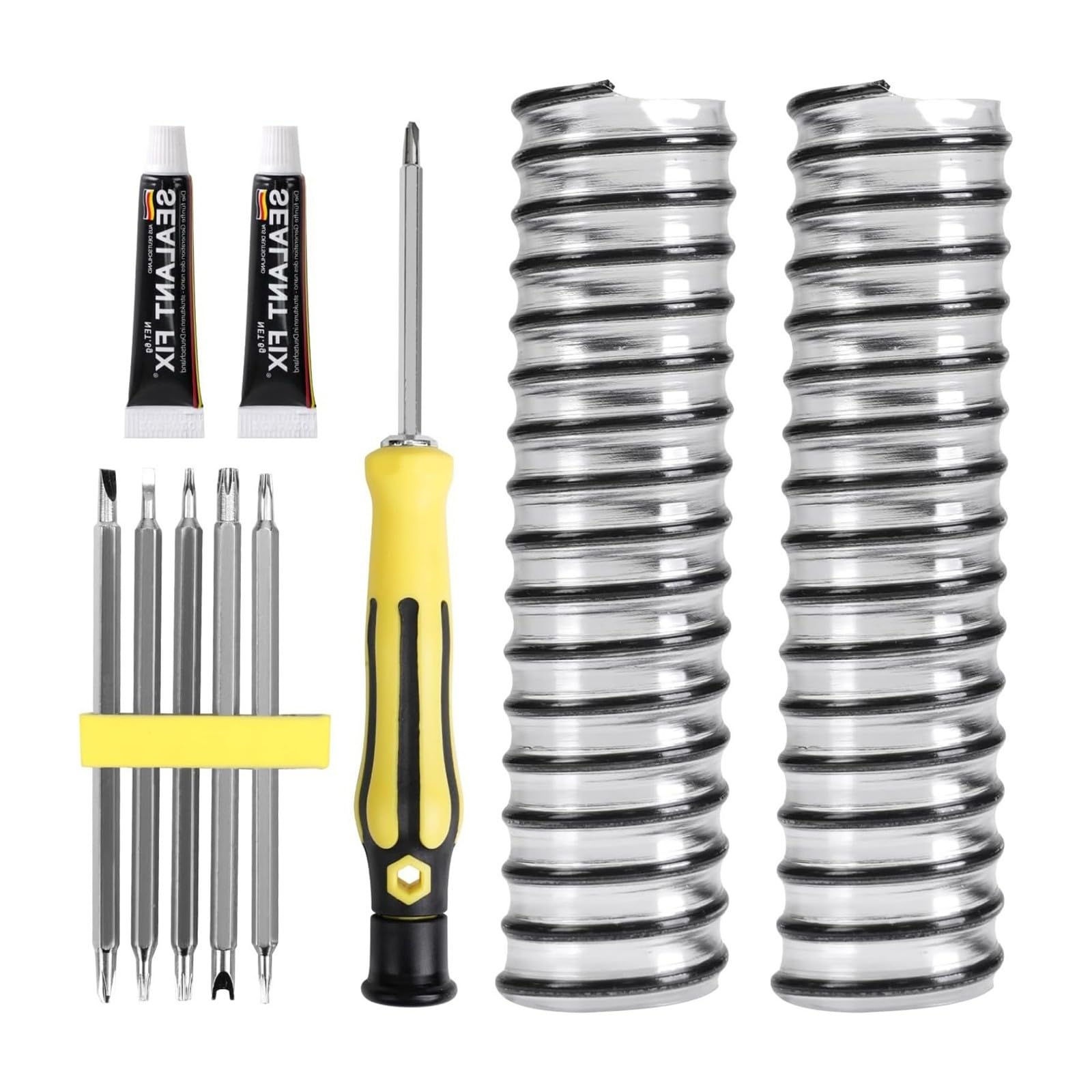 Msioytog Multicolor 11Cm Anti Crush Vacuum Hose Attachment Vacuum Extension Hose Suitable For Woodworking Dusts Control Applications Replacement