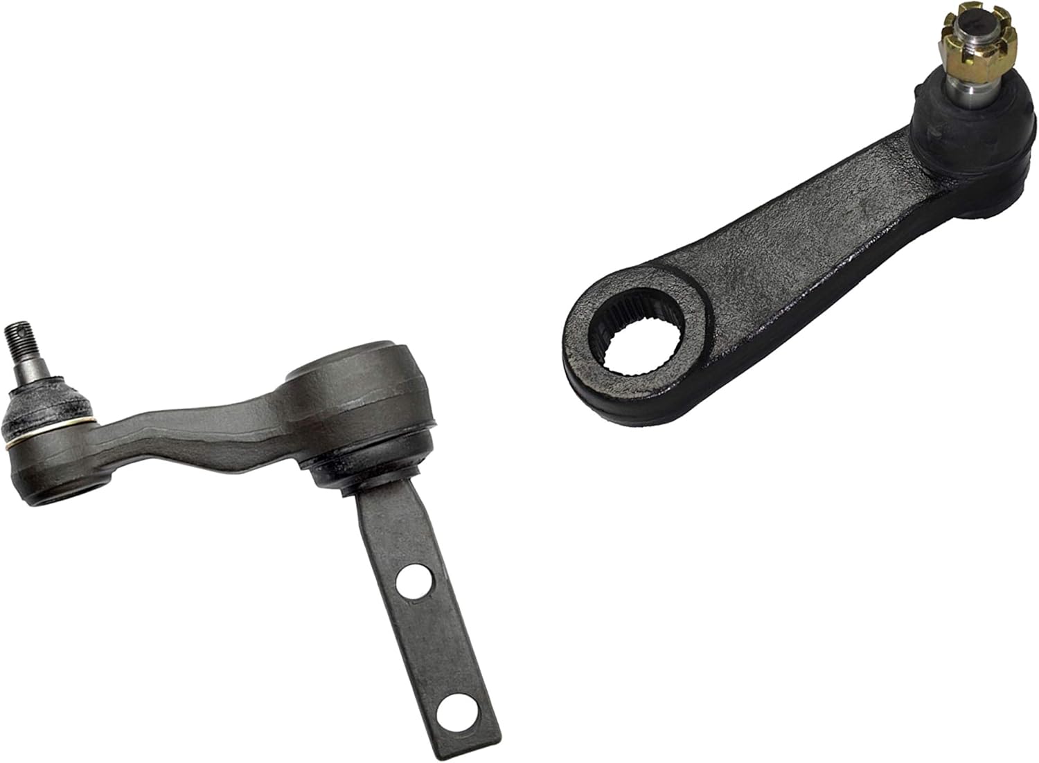 2 Pc Steering Linkages Set Pitman Arm Idler Arm with 2.48In Bolt Pattern Fits Ford