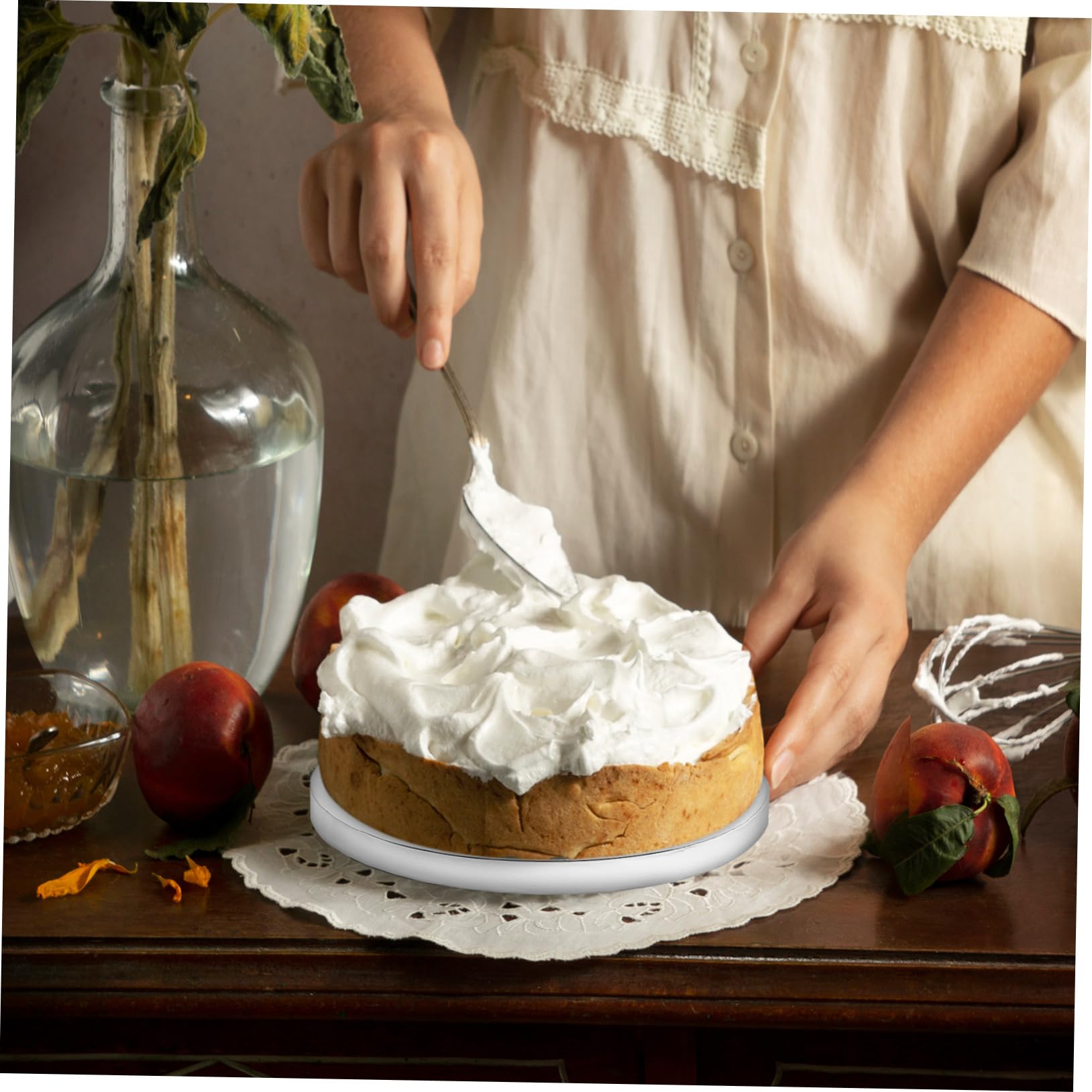 Garneck Inch Cake Drum Round Cake Base Versatile for Birthday Wedding Celebration