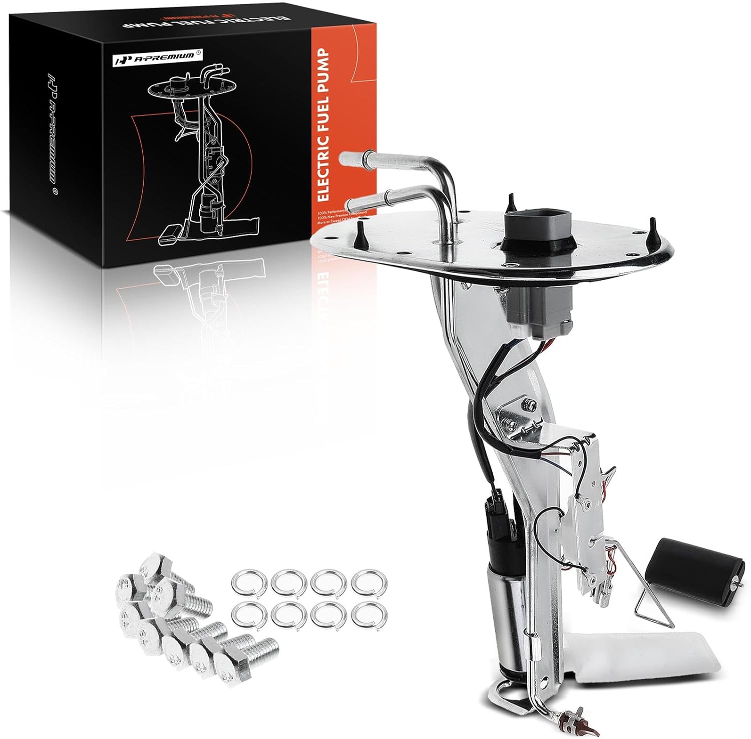 A-Premium Electric Fuel Pump Assembly with Sending Unit Compatible with Toyota Tundra 2000 2001 2002, 3.4L 4.7L, Gas, Replace# 2322132020