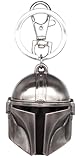 Star Wars Mandalorian Helmet Pewter Keyring