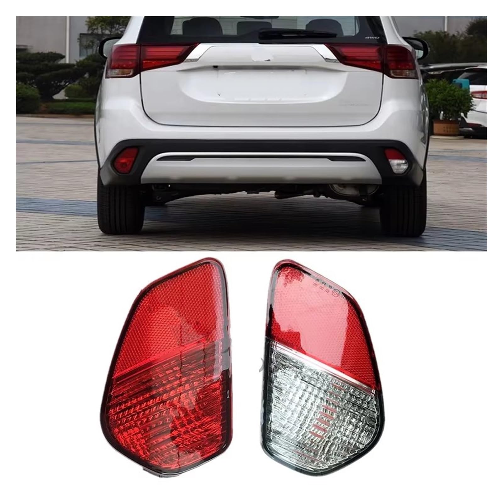 Coche Pilotos Traseros para Mitsubishi para Outlander