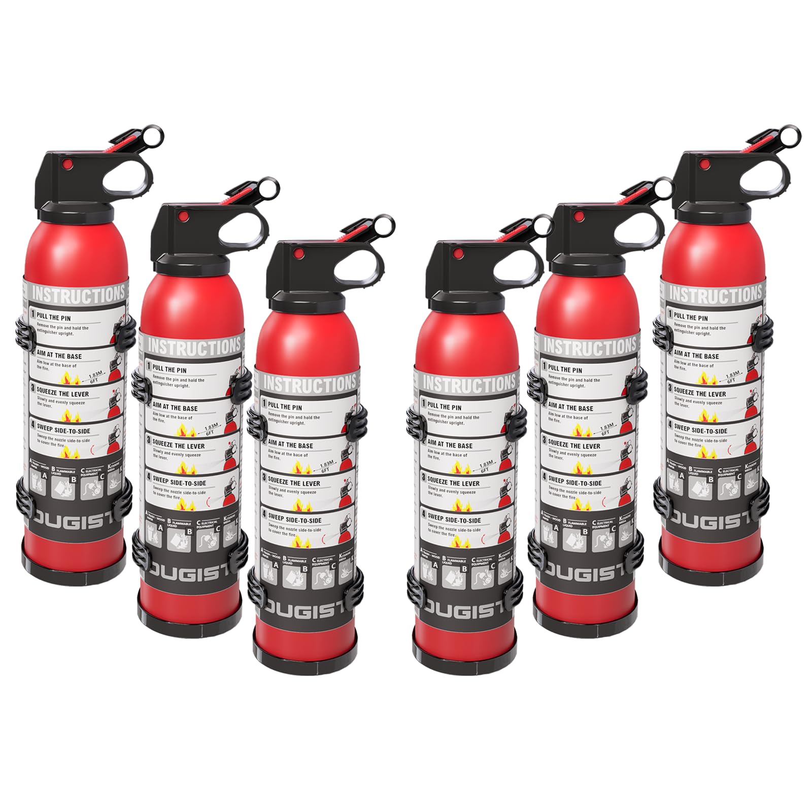 Ougist Dry Chemical Spray 6-Pack