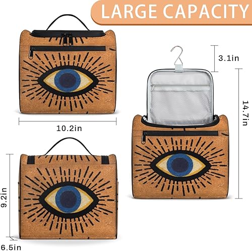 Miniatura 9 de Animal Fox Flores Colgantes Neceser de Viaje Neceser Organizador de Maquillaje Bolsa de Almacenamiento de Cosméticos Baño Bolsa de Almacenamiento,