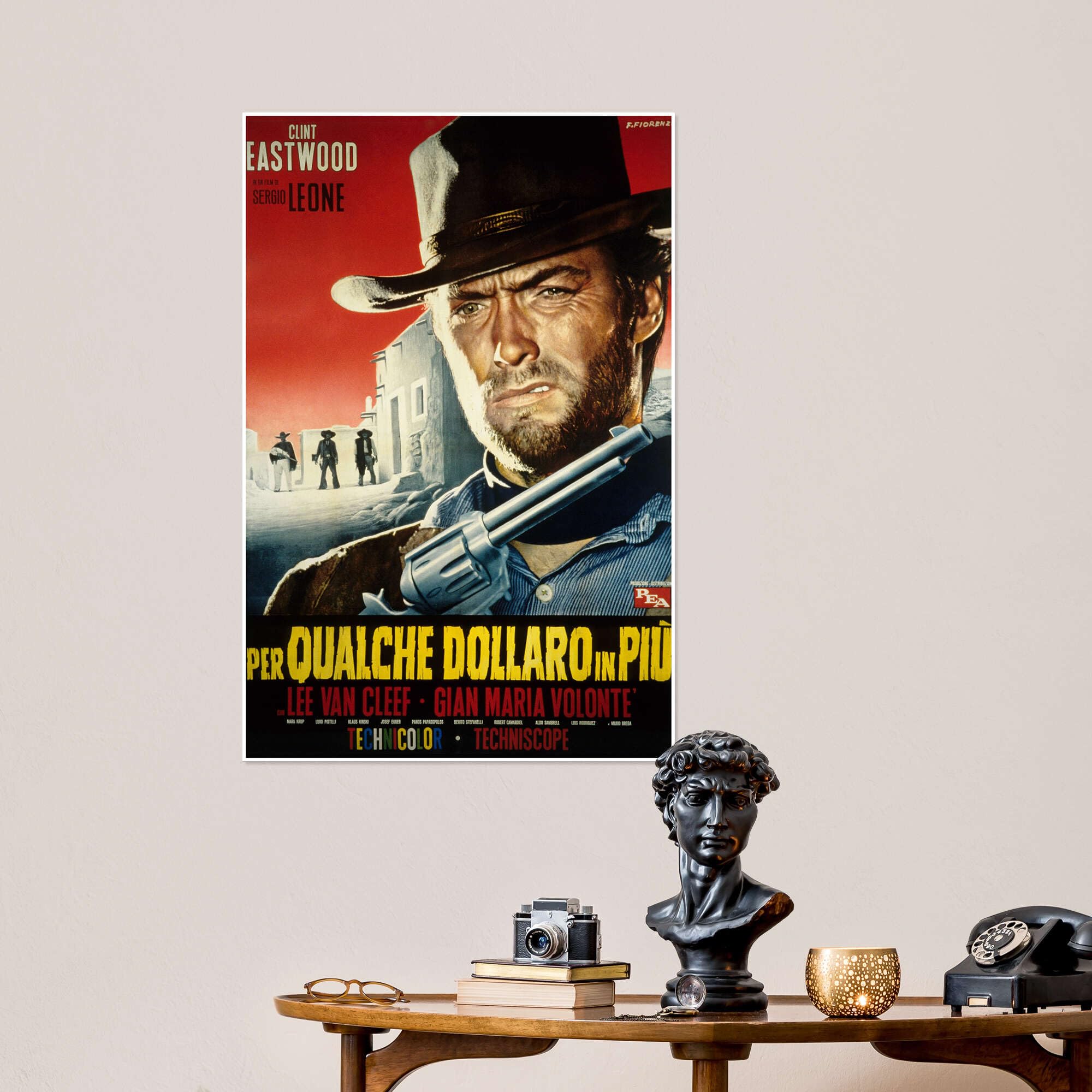 Posterlounge Per qualche dollaro in più I Poster | 80 x 120 cm Quadri Decorazione per pareti