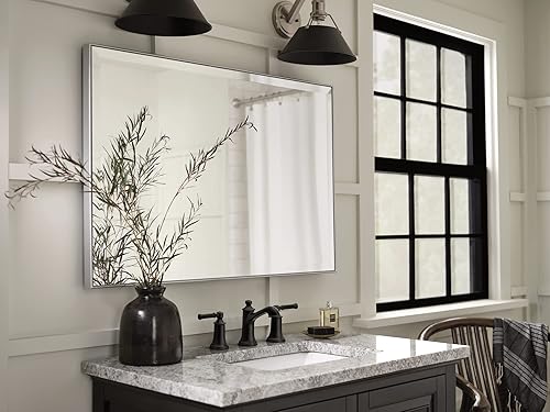 Miniatura 2 de Moen T6805BL Dartmoor - Grifo de baño extendido de dos manijas, requiere válvula, negro mate