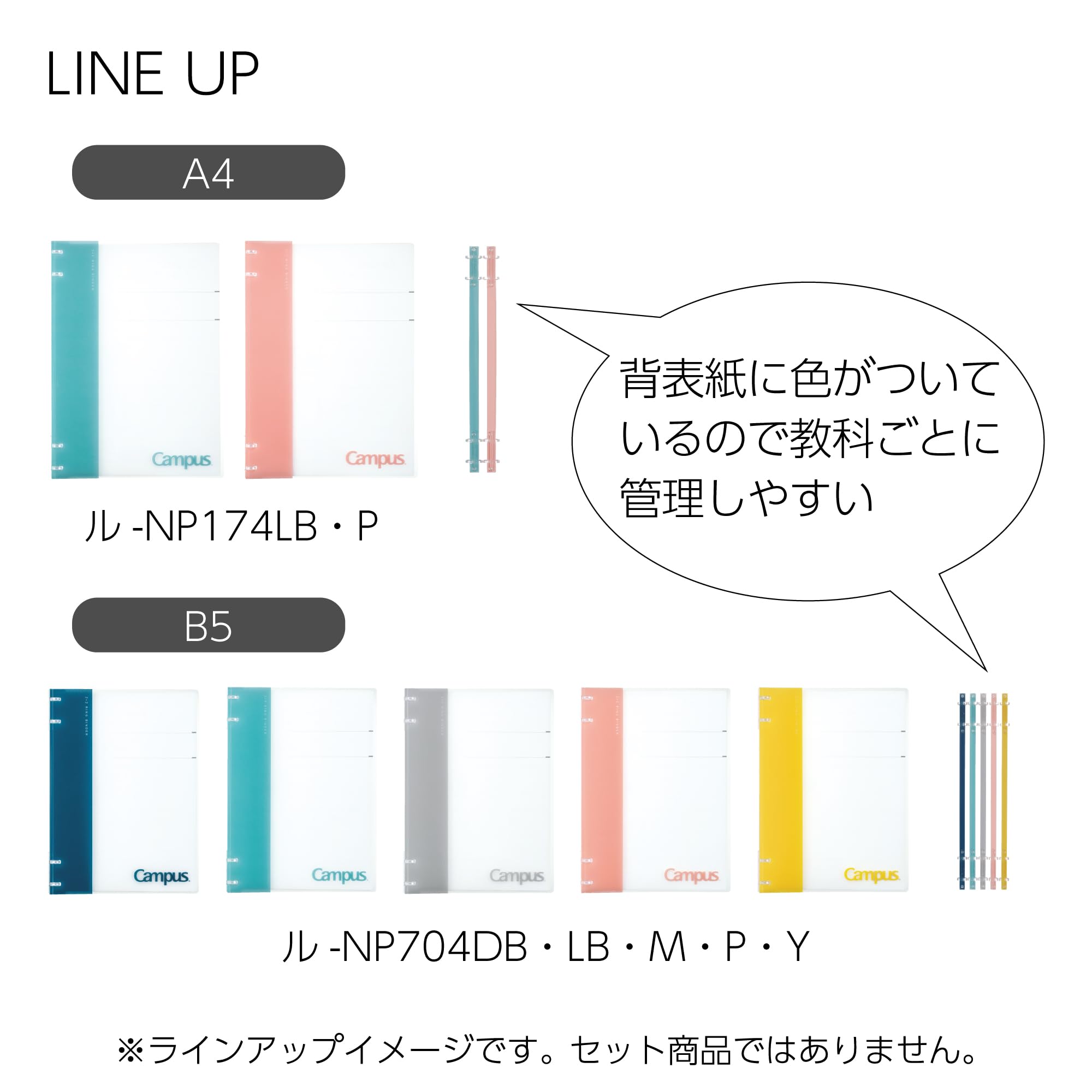 Amazon.co.jp: コクヨ ルーズリーフ バインダー キャンパス ノートの