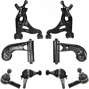 TRQ Front Steering & Suspension Kit with Control Arms and Ball Joints