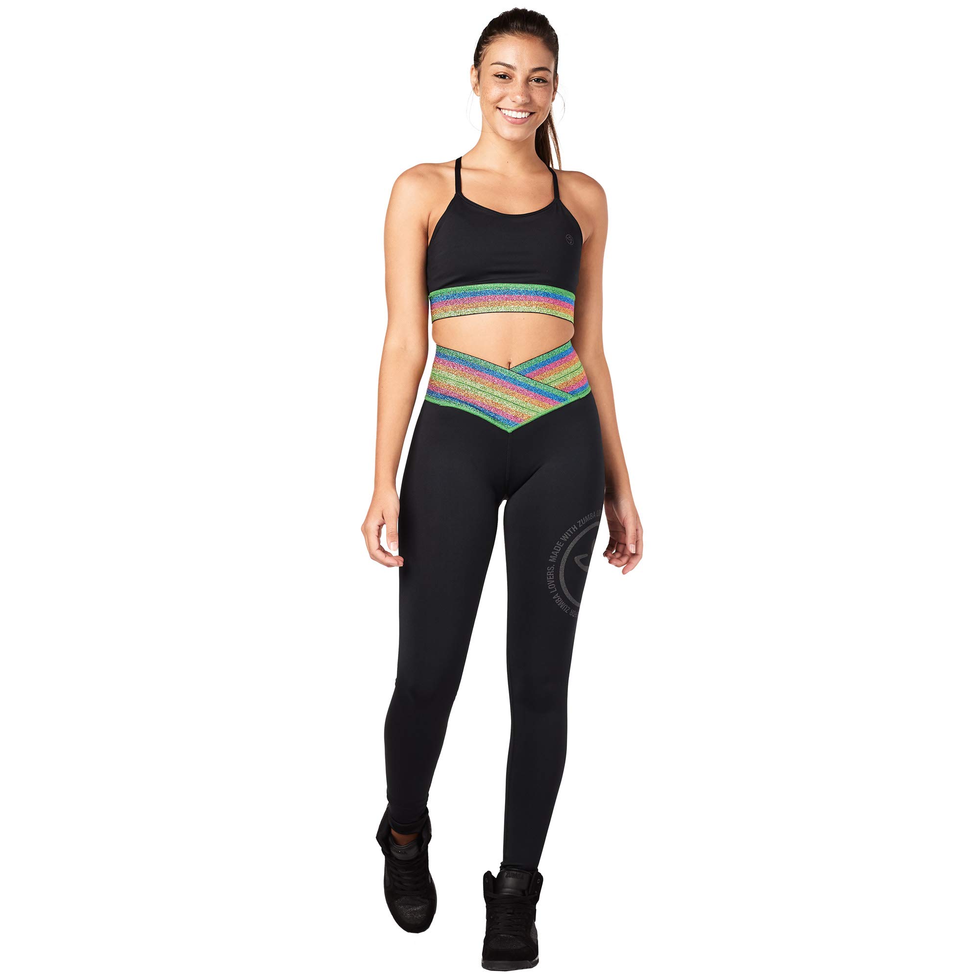Zumba Damskie legginsy 'Never Stop Dance'