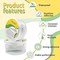 Vista 6 de Masilla para esculpir arcilla compuesto para esculpir, modelar, construir, reparar, auto-endurecimiento repara fácilmente metal, madera, azulejos