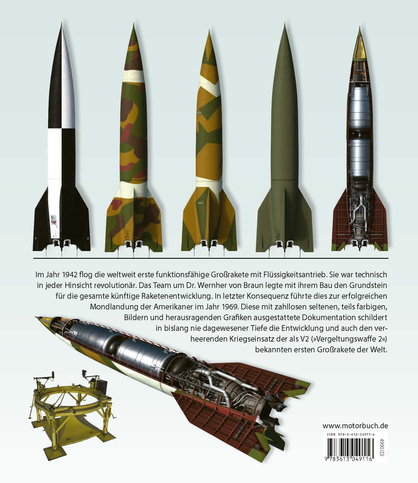 V2 - Die A4-Rakete: Entwicklung - Technik - Einsatz 2. Auflage: Die weltweit erste funktionsfähige Großrakete mit Flüssigkeitsantrieb